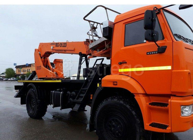 Автовышка ПСС-131.22 на шасси КамАЗ 43502 ЗЭМЗ Самара - изображение 1