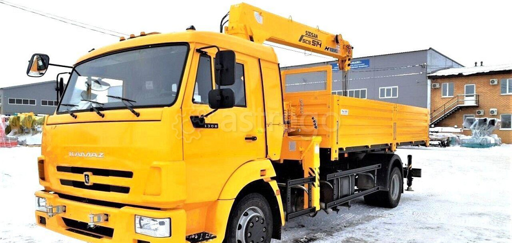 Грузовик КАМАЗ 4308-69 с КМУ SOOSAN SCS514 Набережные Челны - изображение 1