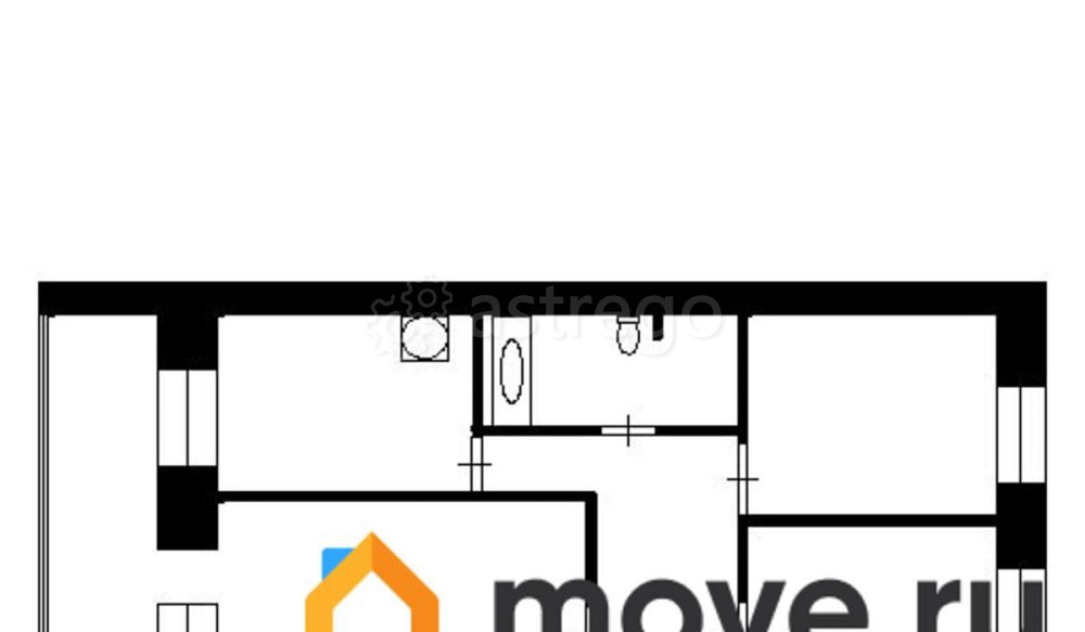 3-комн. квартира, 59.2 м2, 5/5 эт. Дюртюли - изображение 1