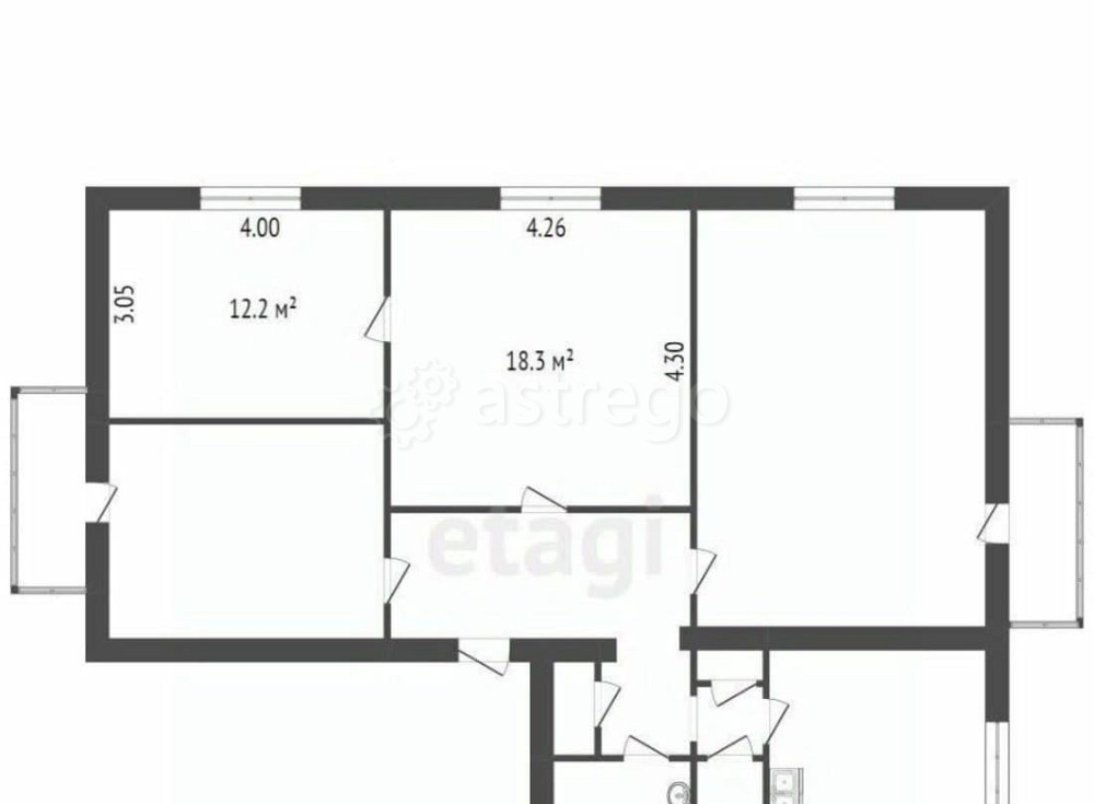 Комната, 31 м2, 4/5 эт. Санкт-Петербург - изображение 1