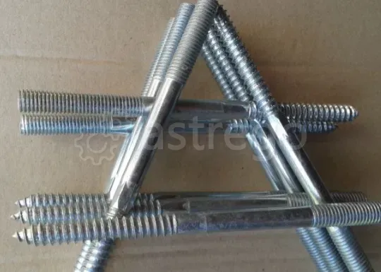 Сантехнический винт-шуруп 10х160 Hanger bolt, Z.P. Омск - изображение 1