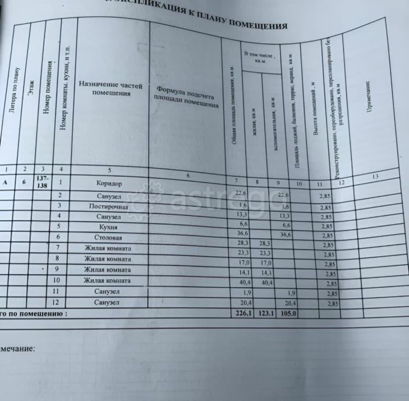 5-комн. квартира, 171.4 м2, 6/18 эт. Раменское - изображение 3