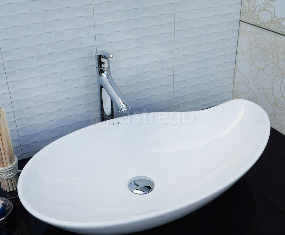 Раковина на столешницу Cerama LUX 9052 (65х38х14) Красноярск - изображение 1