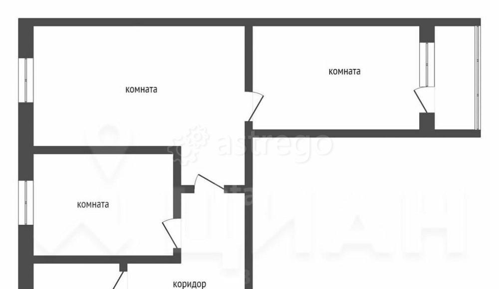 3-комн. квартира, 57.3 м2, 3/5 эт. Химки - изображение 3