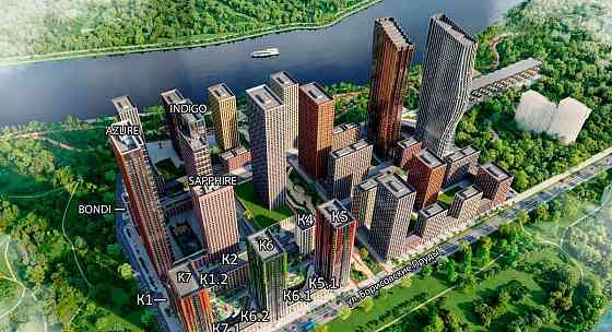 4-комн. квартира, 107.6 м2, 39/42 эт. Москва