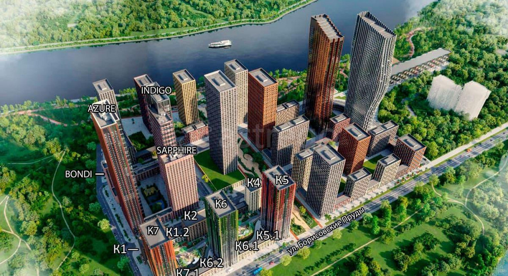4-комн. квартира, 107.6 м2, 39/42 эт. Москва - изображение 6