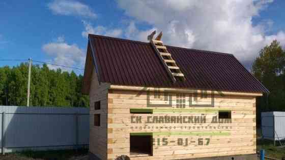 Баня из бруса 3х6м, на ленточном фундаменте, Б-7 Красноярск