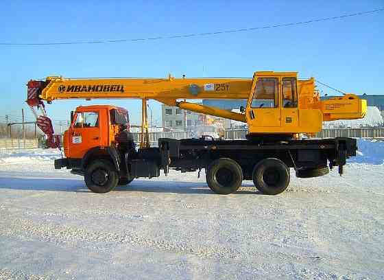 Автокран Ивановец КС-45717К-1 25 т на шасси КАМАЗ 65115 (6х4) Самара