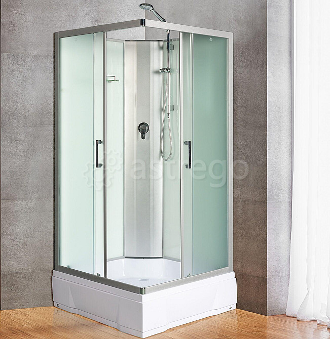 Душевая кабина 90х90 средний поддон River Quadro 90/24 MT б/к Красноярск - изображение 1