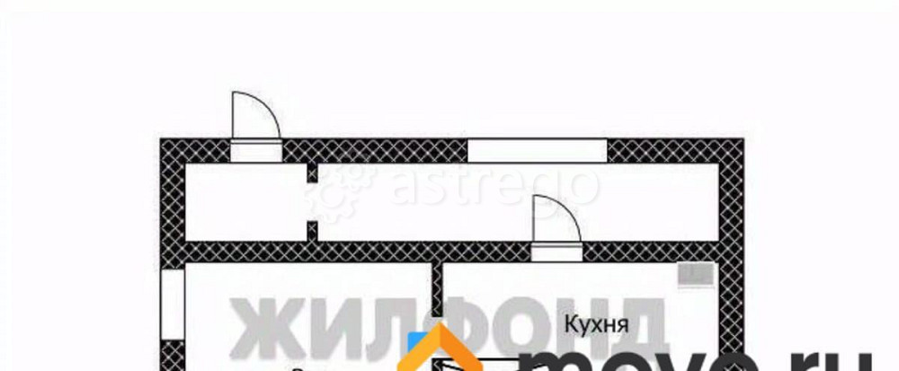 Дом, 33.5 м2, 2.7 сотки, 1 эт. Барнаул - изображение 3