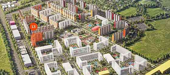 2-комн. квартира, 56.45 м2, 8/17 эт. Домодедово