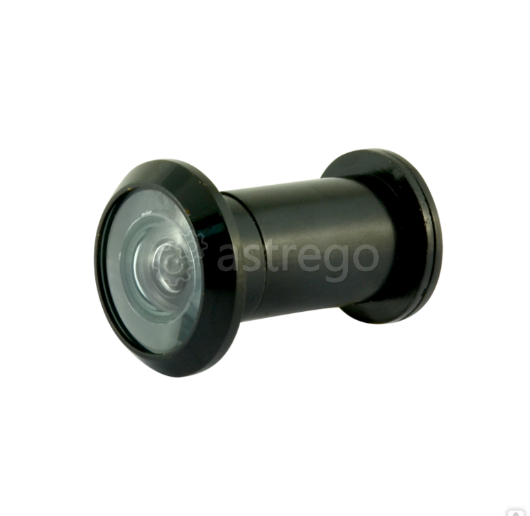 Глазок дверной НОРА-М №12/22/200/40-60 со шторкой (чёрный) Нижний Новгород - изображение 1