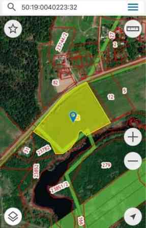 Земельный участок, 9.4 га Руза