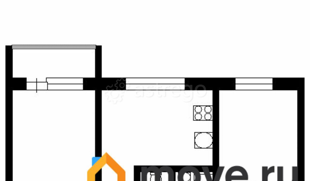 2-комн. квартира, 41.9 м2, 2/5 эт. Мелеуз - изображение 2