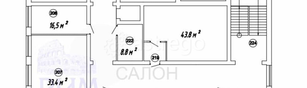 Офис, 95.2 м2 Белгород - изображение 3