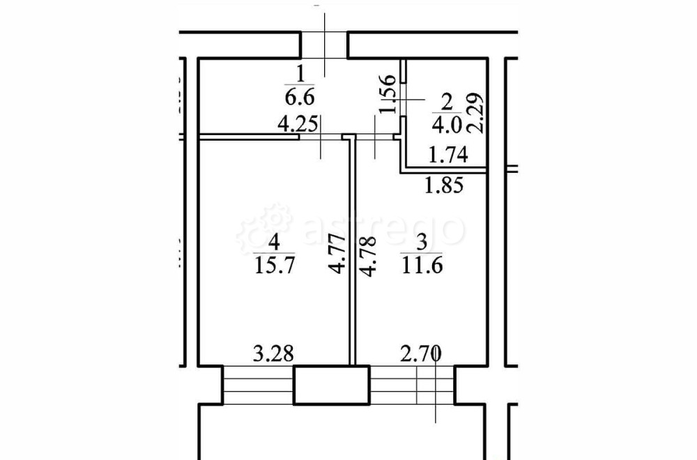 1-комн. квартира, 37.5 м2, 3/10 эт. Благовещенск - изображение 2