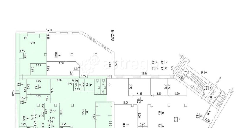 Офис, 283.95 м2 Санкт-Петербург - изображение 5