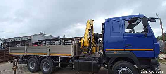 Автомобиль бортовой МАЗ 6312C5-8575-012 с гидроманипулятором Hyva HB152E3 6x4 Санкт-Петербург