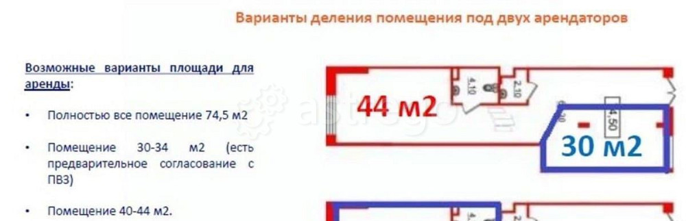 Торговое помещение, 74.5 м2 Санкт-Петербург - изображение 4