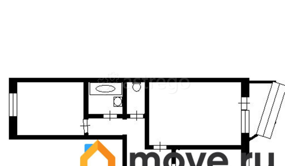 2-комн. квартира, 54 м2, 3/9 эт. Северодвинск - изображение 3