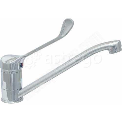 Смеситель для кухонной мойки серия Стройка ЦС-СМ 27ш D35 М-44 хирургический локтевой одноручный Цент Москва - изображение 1