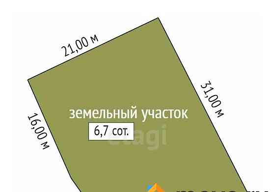 Земельный участок, 6.7 сотки Благовещенск