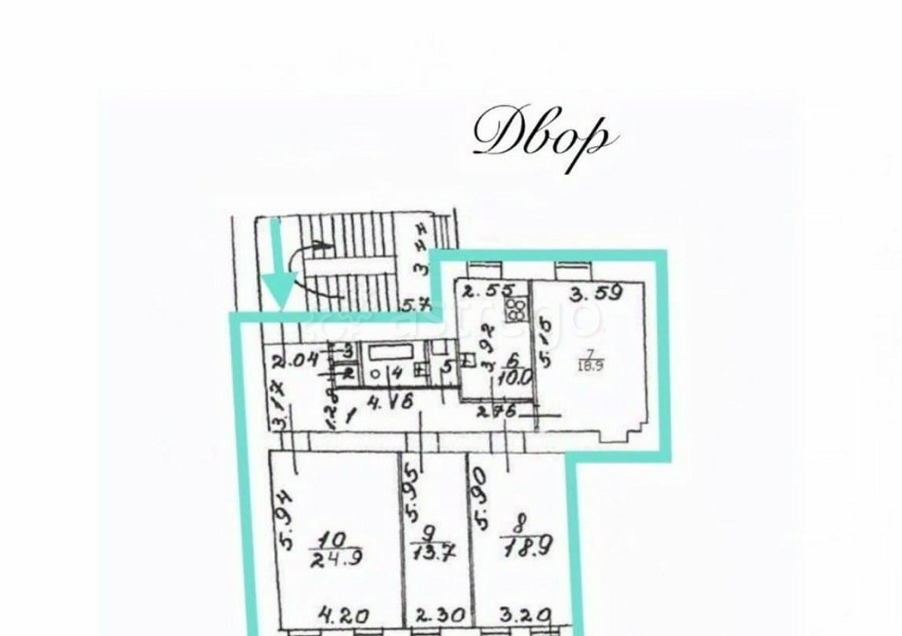 4-комн. квартира, 107.2 м2, 4/5 эт. Санкт-Петербург - изображение 1