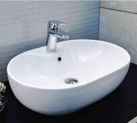 Раковина на столешницу Cerama LUX 9163 (59х41х15) Красноярск