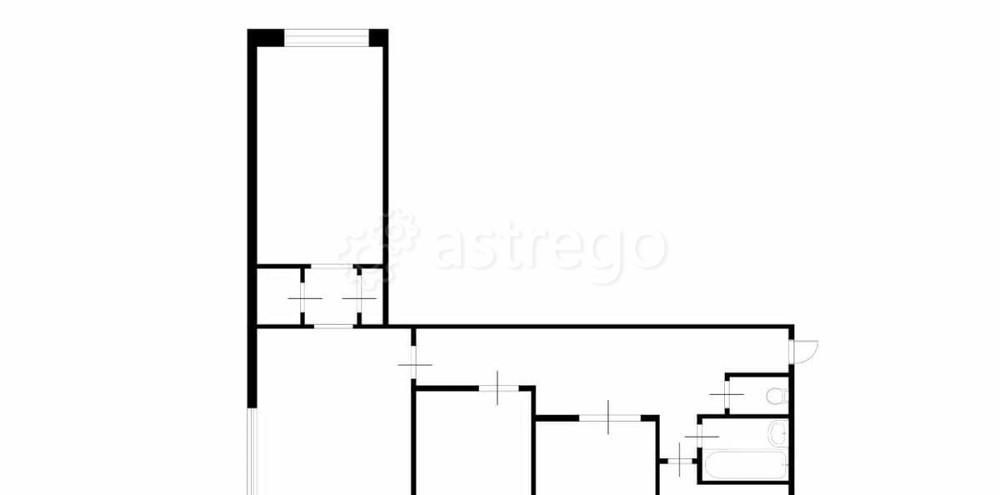 4-комн. квартира, 72.5 м2, 3/9 эт. Санкт-Петербург - изображение 4