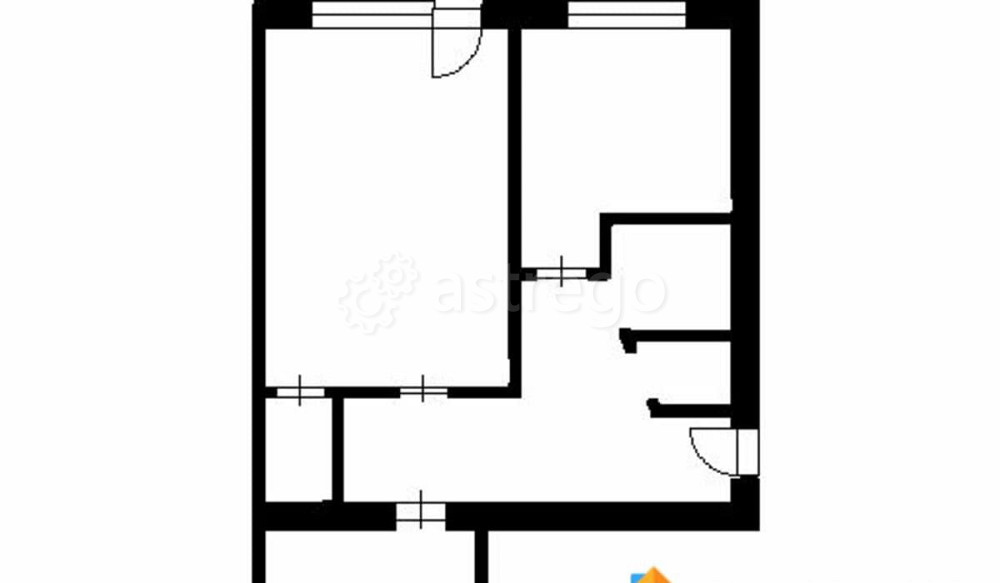 2-комн. квартира, 47 м2, 3/5 эт. Красноярск - изображение 1