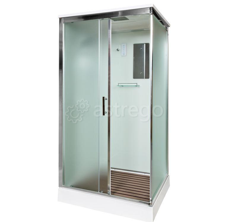 Душевая кабина 120х90 низкий поддон AvaCan D 129 S с пультом Красноярск - изображение 1