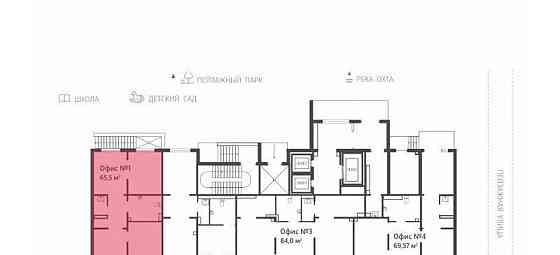 Свободного назначения, 65.3 м2 Санкт-Петербург