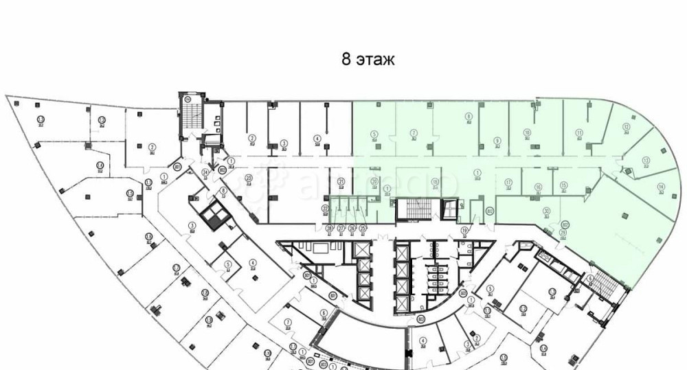 Офис, 969.2 м2 Санкт-Петербург - изображение 4