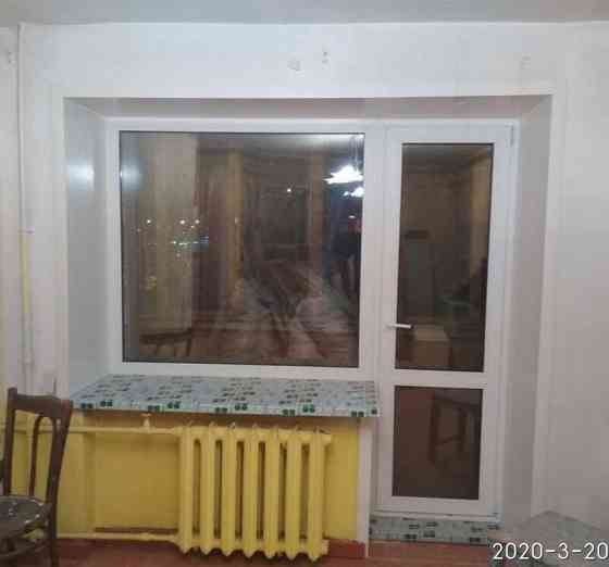 Блок балконный ПВХ 2010х2100 мм профиль KBE фурнитура VORNE Пермь