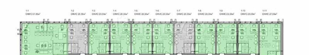 Офис, 67 м2 Котельники - изображение 2