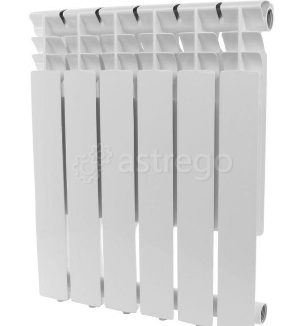 Алюминиевый радиатор Rommer Optima 500 6 секций Нижний Новгород - изображение 1