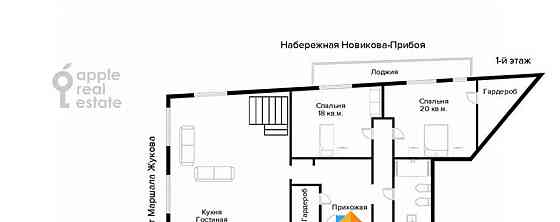 5-комн. квартира, 230 м2, 44/45 эт. Москва