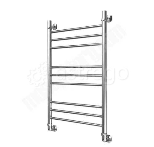 Полотенцесушитель водяной нержавеющая сталь Лесенка Ду 25 (1") НР 600х800мм 11П нижнее подключение с Москва - изображение 1