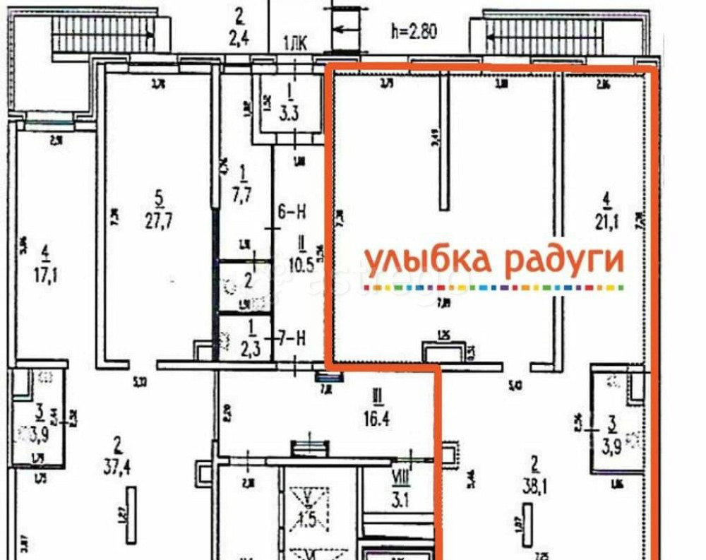 Торговое помещение, 124.4 м2 Санкт-Петербург - изображение 7