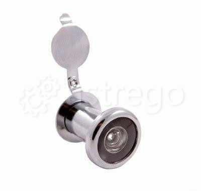 Глазок дверной АЛЛЮР ГД-1 БШт 25-42мм d=14мм хром Нижний Новгород - изображение 1