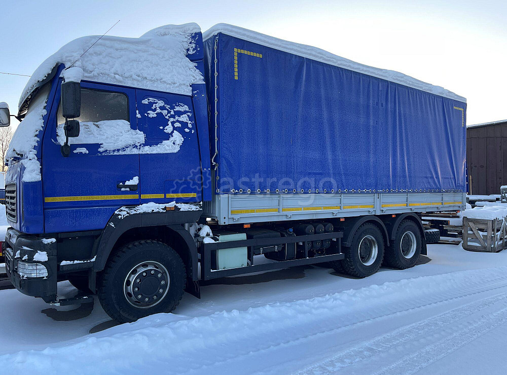 Борт тент МАЗ 631228-570-010 6х4, двигатель БМВК,12Д6.430Е5 ( Weichai Power Евро 5 ), 430 л.с. Санкт-Петербург - изображение 1