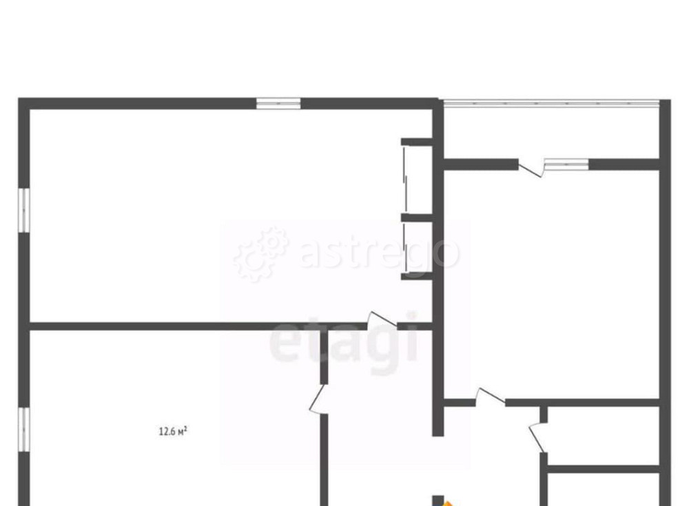 Комната, 12.6 м2, 5/5 эт. Благовещенск - изображение 2