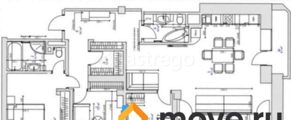 5-комн. квартира, 140 м2, 15/16 эт. Москва - изображение 7
