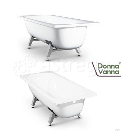 Ванна стальная DONNA VANNA, 1500 мм (ВИЗ) белая* Челябинск - изображение 1