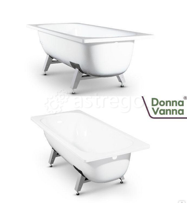 Ванна стальная DONNA VANNA, 1500 мм (ВИЗ) белая* Челябинск - изображение 1