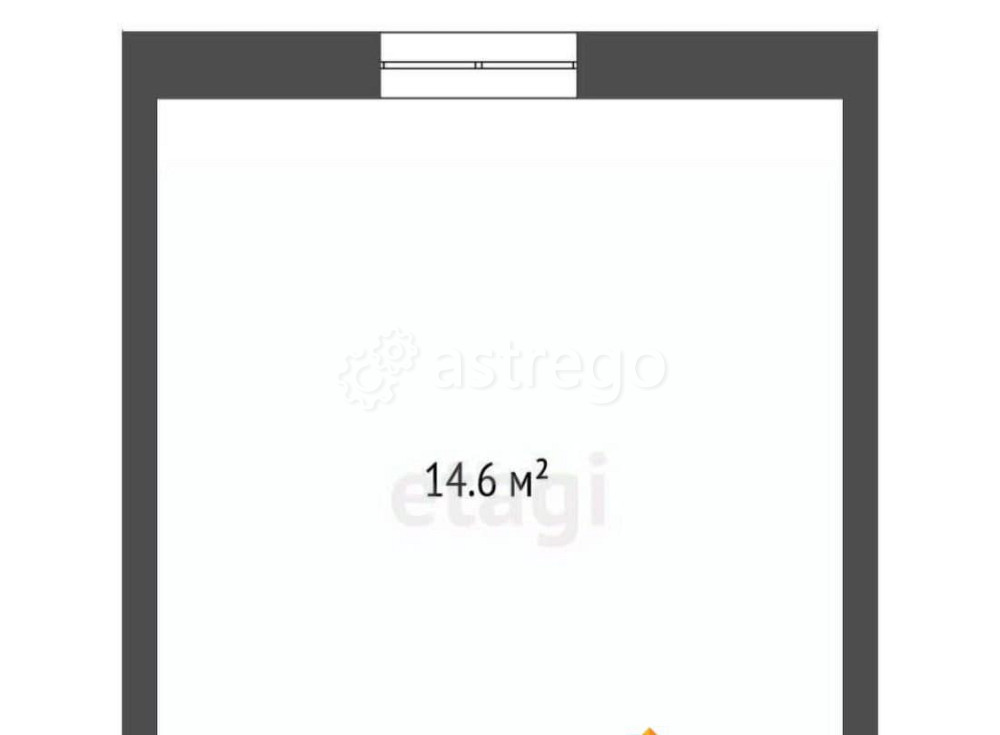 Комната, 14.6 м2, 1/2 эт. Воскресенск - изображение 4