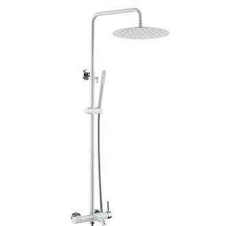 Душевая стойка BOHEME Uno 468-WCR White/Chrome Новосибирск