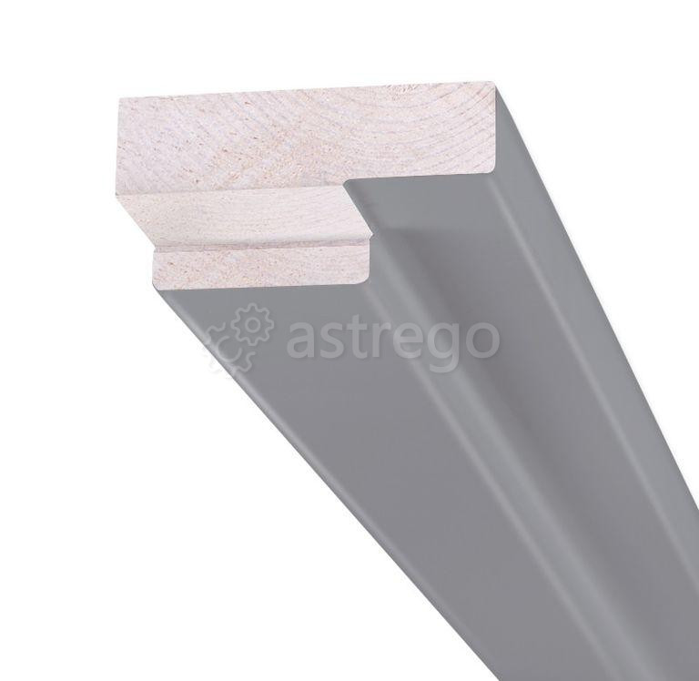 Перекладина коробки дверной Олови Серая RAL7040 крашенная М7 Санкт-Петербург - изображение 1