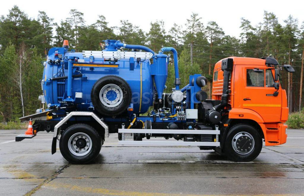 Машина илососная МВС-5 на шасси КАМАЗ-43253-3010-69 Е-5 «Вектор» Краснодар - изображение 1