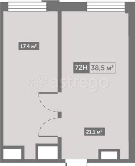 Свободного назначения, 38.5 м2 Санкт-Петербург - изображение 2